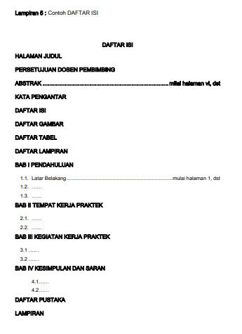 Daftar Isi